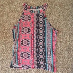 Patterned Tank top